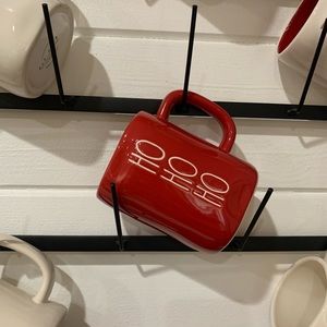 Rae Dunn red HO HO HO mug